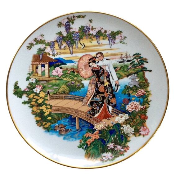 Vintage Madame Butterfly1983 Official Met. Opera Centennial Plate by Lenox China - Picture 3 of 5